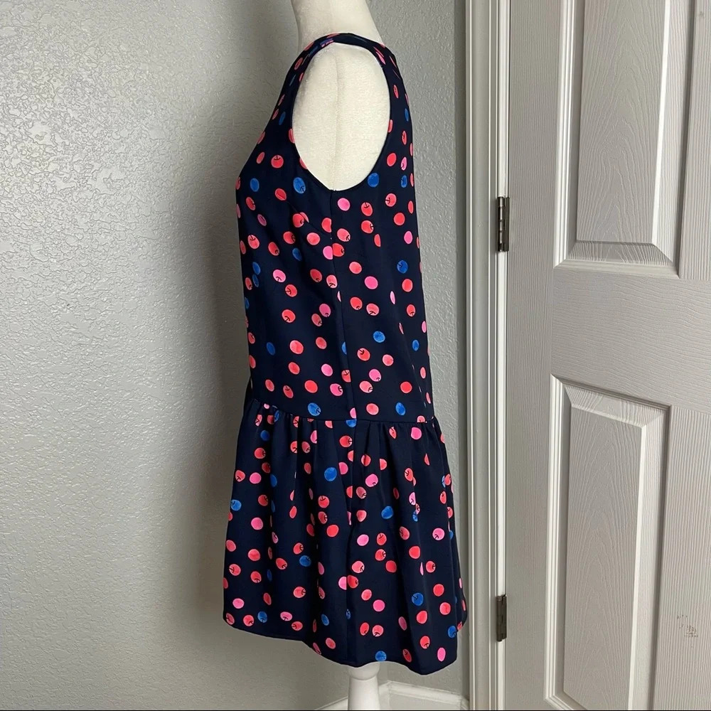 NWOT Cynthia Rowley Drop Waist Shift Dress Cherry Print Sz 2 - Picture 4 of 7